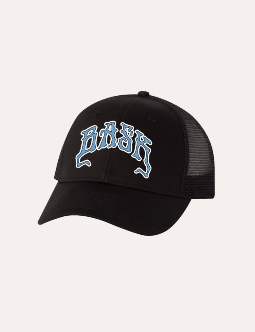 Bask - Accessories - Hats - Logo Trucker Hat in Black